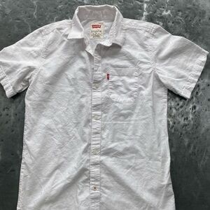 perfect short-sleeve button down shirt size 12-13 youth